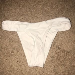 Forever 21 bikini bottoms white